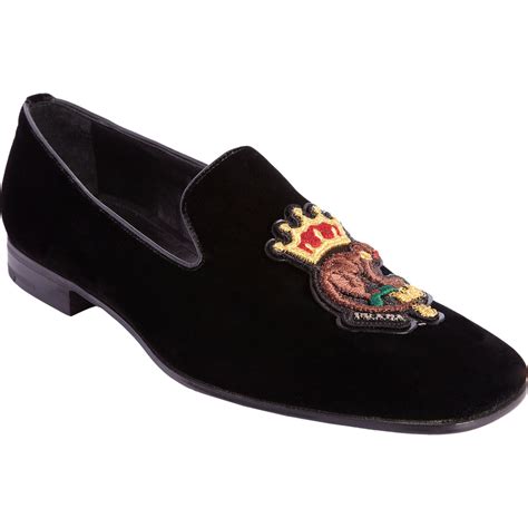 prada monkey loafers|prada loafers men.